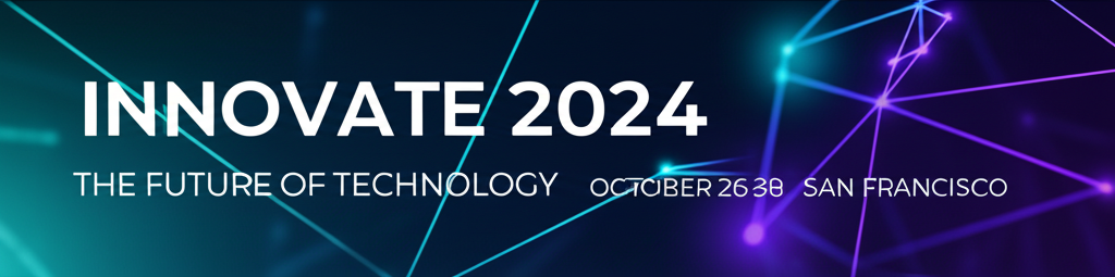 Tech Conference Banner